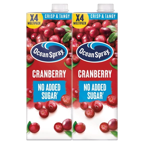 Ocean Spray Cranberry Classic Light Juice Drink 4 X 1 Litre, Imported from Britain