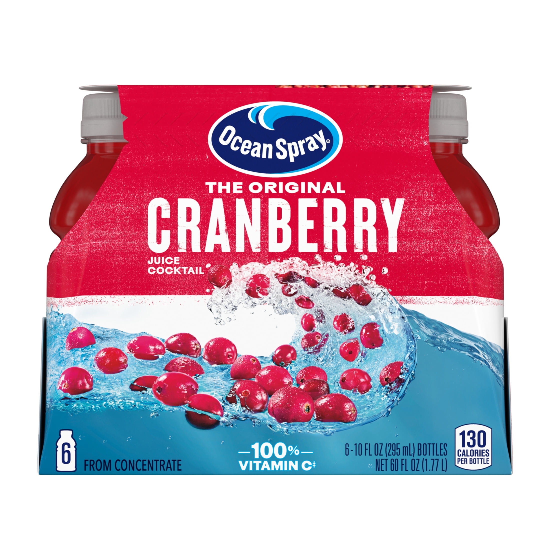 Ocean Spray Cranberry Juice Cocktail, 10 fl oz, Pack of 6 in Macao at MOP 303, Rating 4