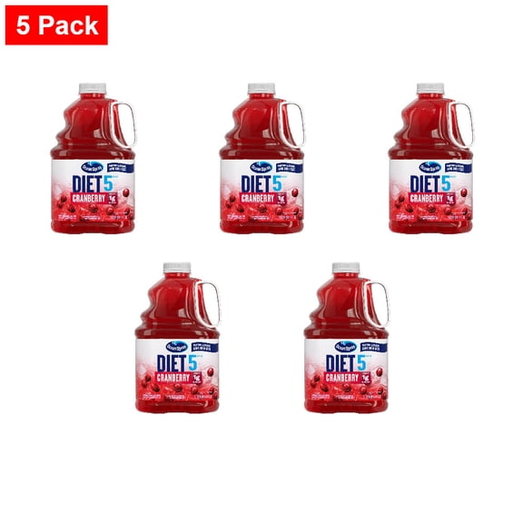 Ocean Spray Diet Cranberry Juice 3 l - 5 Pack