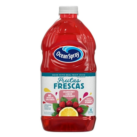 Ocean Spray Frutas Frescas Cranberry Lemon Raspberry, 64 fl oz