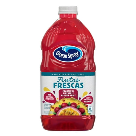 Ocean Spray Frutas Frescas Cranberry Pineapple Passionfruit, 64 fl oz