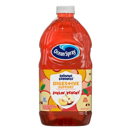 Ocean Spray Growing Goodness™ Cranberry Apple Peach, 64 oz