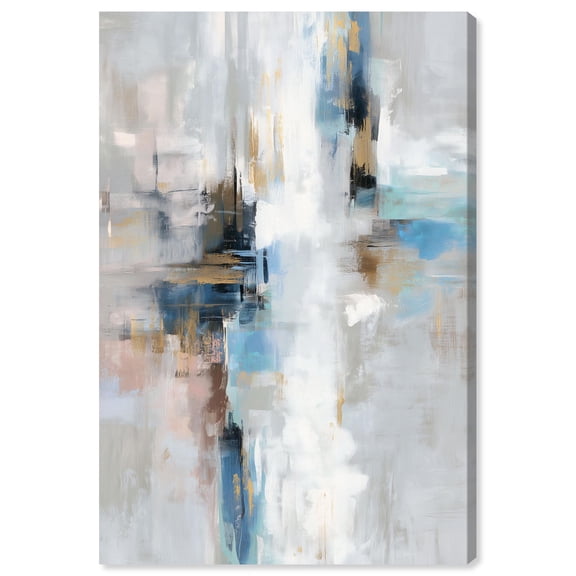 Ocean Spray I Canvas Green Abstract Art by Art Remedy, Gallery Wrapped, 36 x 54