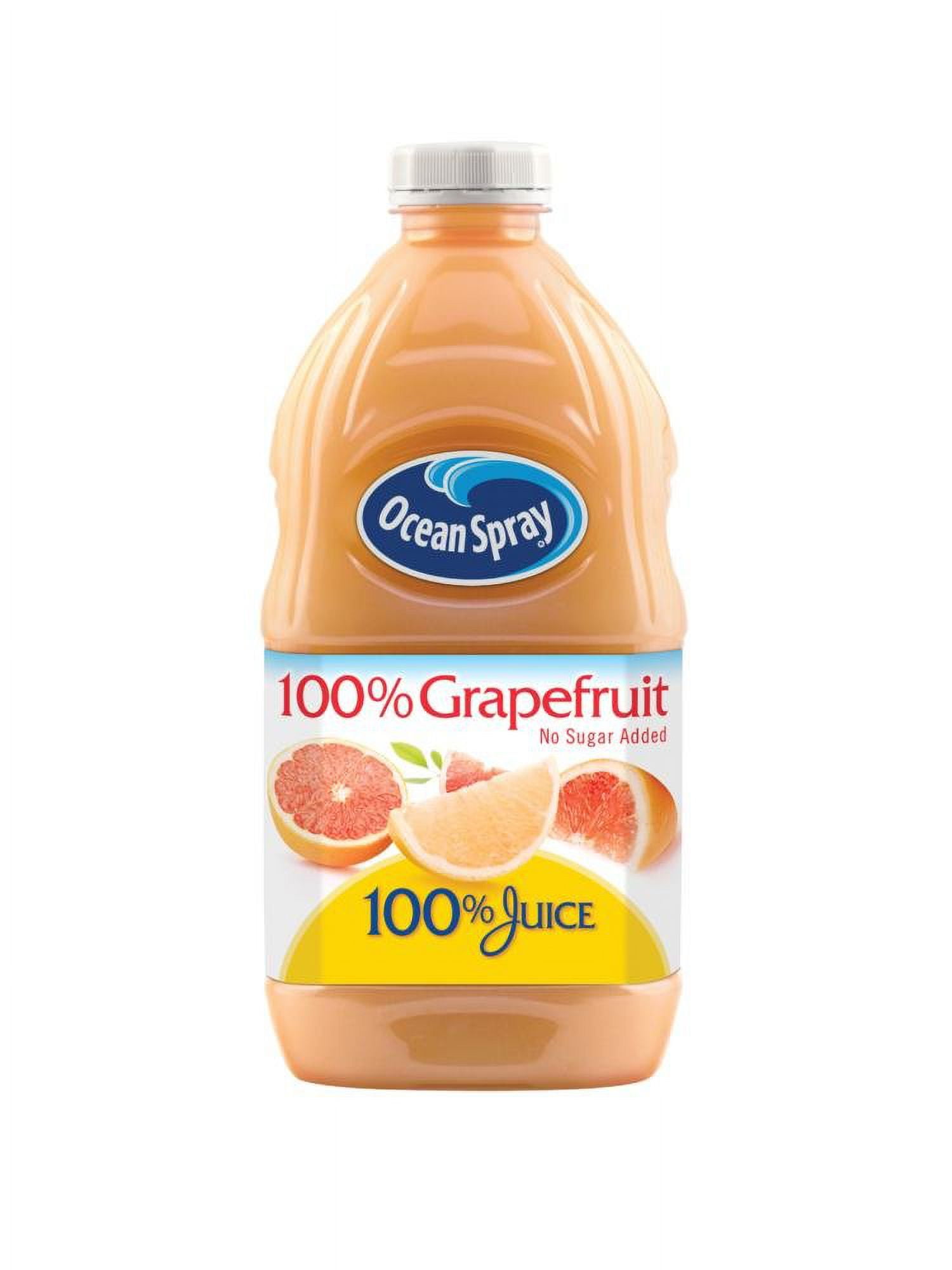 Ocean Spray Juice, 100 Grapefruit, 60 Ounce (Pack Of 8)