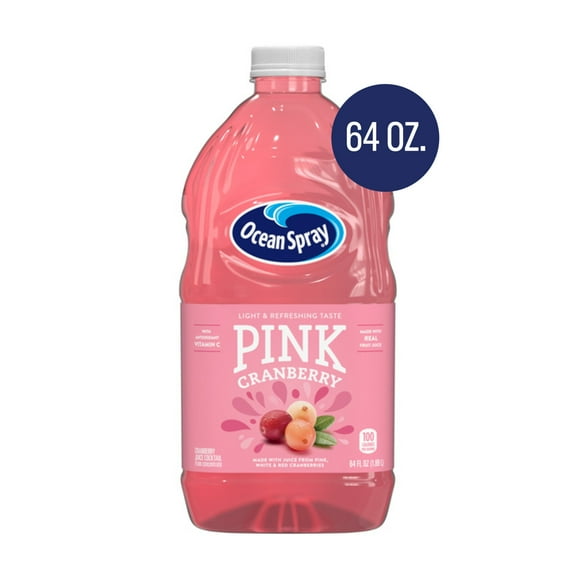 Ocean Spray Pink Cranberry Juice Cocktail, 64 fl oz Bottle