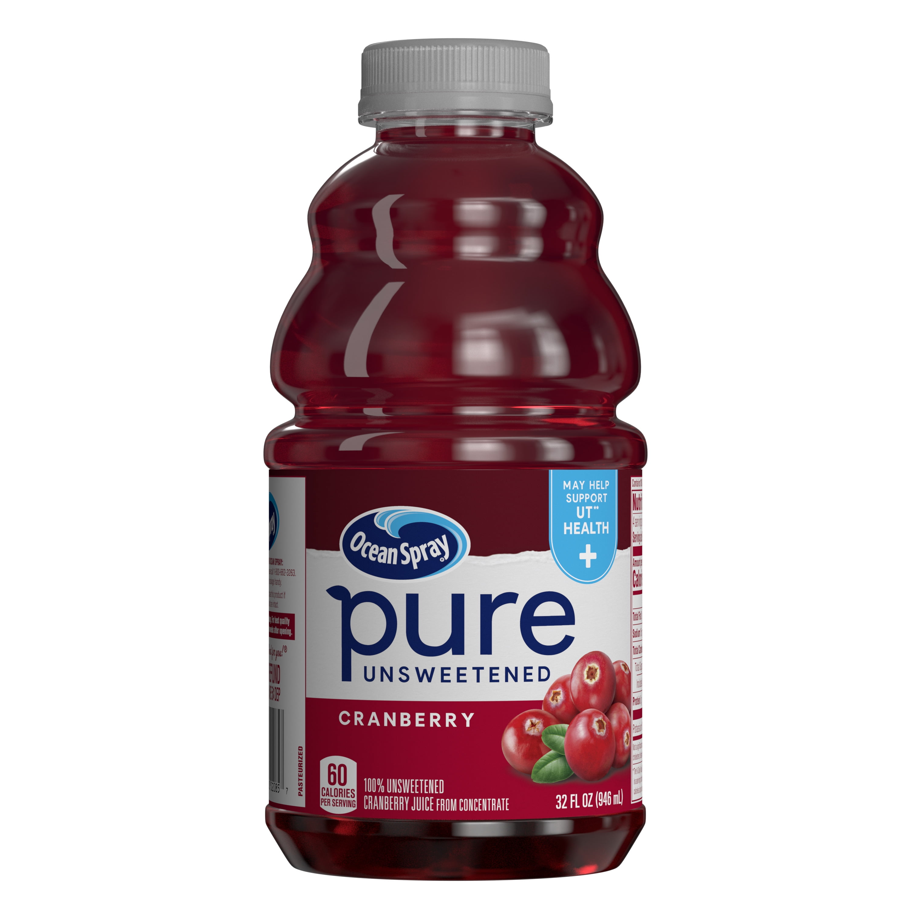 Jus de cranberry (canneberge) 100% pur et sans sucre - Kanata