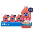 thumbnail image 1 of (8 pack) Ocean Spray® Ruby Red Grapefruit Juice Drink, 64 fl oz Bottle, 1 of 15