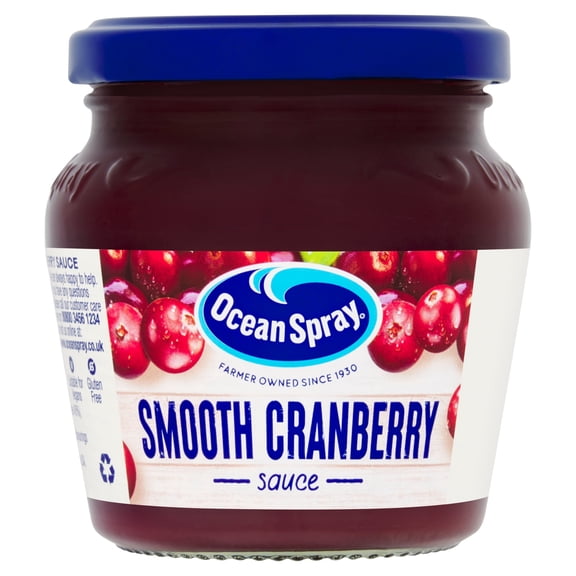 Ocean Spray Smooth Cranberry Sauce 200g, Imported from Britain
