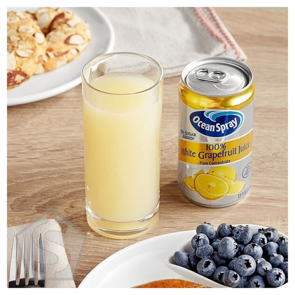 Ocean Spray White Grapefruit Juice 7.2 fl. oz. - 24/Case