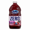 thumbnail image 1 of Ocean Spray Zero Sugar Mixed Berry Juice Drink, Cranberry Juice Drink Sweetened With Stevia, 64 Fl Oz Bottle - Pack of 2, 1 of 1