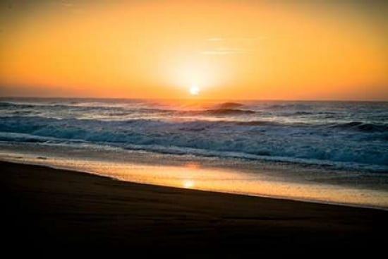 Ocean Sunrise II Canvas Art - Beth Wold (24 x 36)