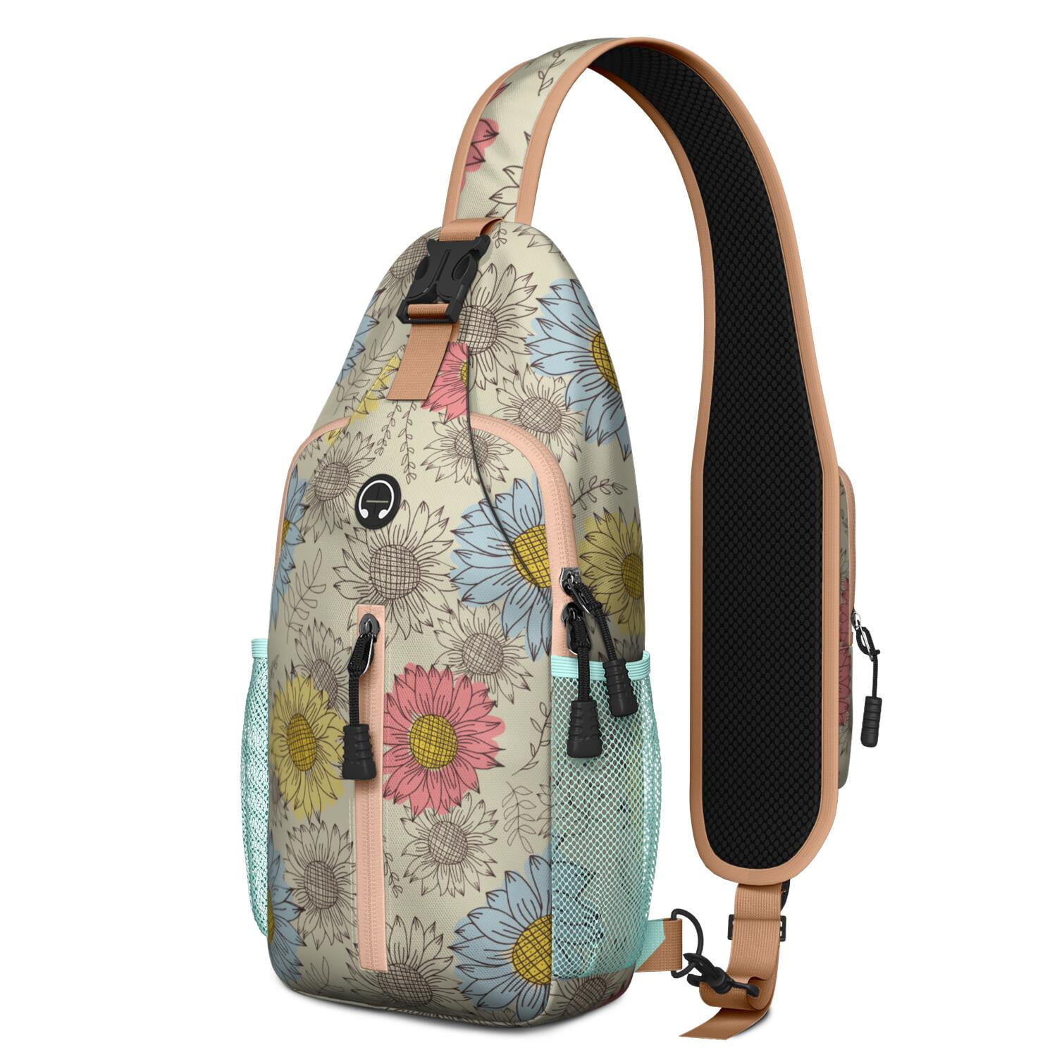 Tropical Palm Monstera Leaf Small Backpack Purse Lightweight Travel Daypack JanSport Palm Leaf Backpacks for Women | Mercari main image 4