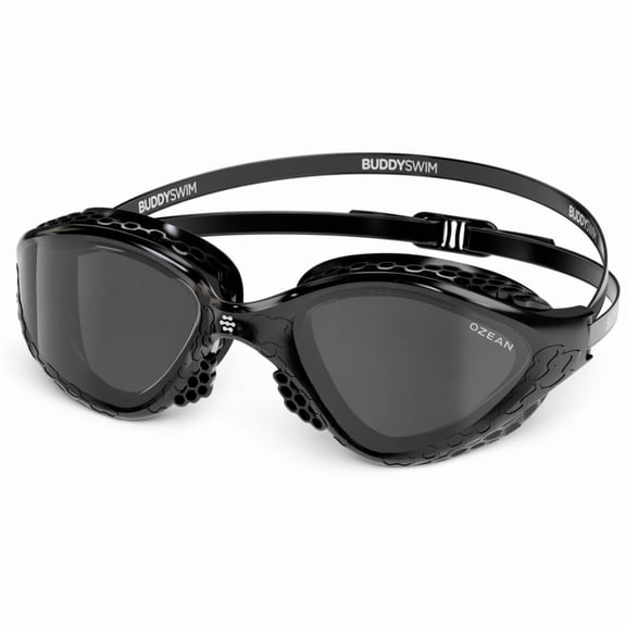 Ocean Swimming Goggles, Anti-Fog, UV400 Protection, Men's Swimming Goggles, Peripheral Vision, Comfortable Fit with HCF Technology