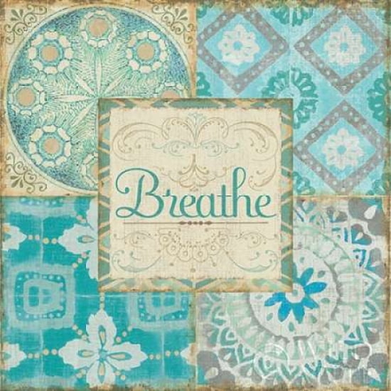 Ocean Tales Tile V Canvas Art - Pela Studio (24 x 24)