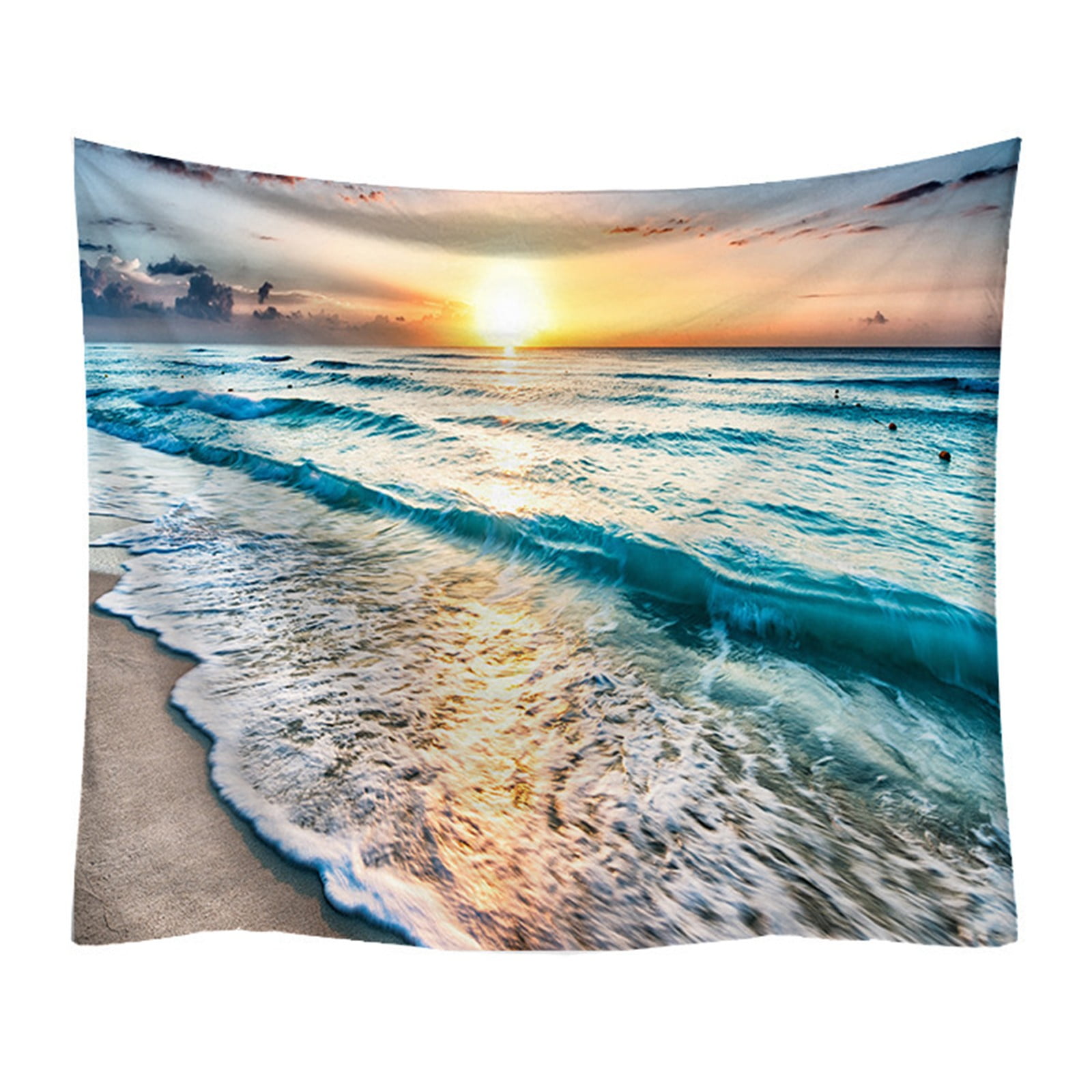 Ocean tapestry wall hanging beach tapestry sunset tapestry tropical