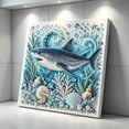 thumbnail image 1 of Ocean Theme Pearl Art DIY Kit,Blue Ringed Octopus 3D Diamond Painting Crafts,DIY Pearl Mosaic Wall Art Set With Rhinestones And Beads,Coastal Home Decor Gift For Adults Beginners, 1 of 6