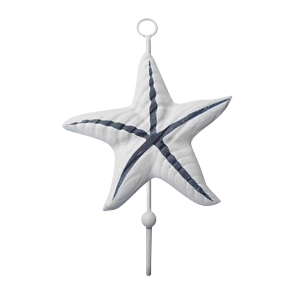 Ocean Theme Wall Hooks Decorative Coat Rack For Home Entryway Bathroom And Coastal Decor