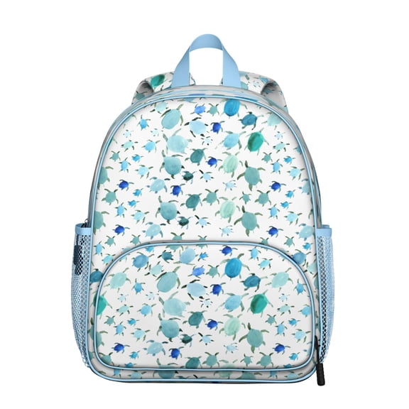 Ocean Themed School Backpack - Waterproof, Breathable Padded with Coral Reef Design