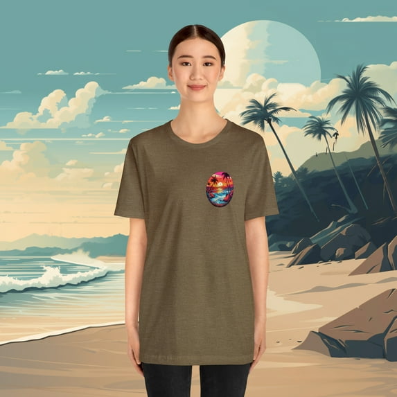 Ocean View Badge Short Sleeve Tee