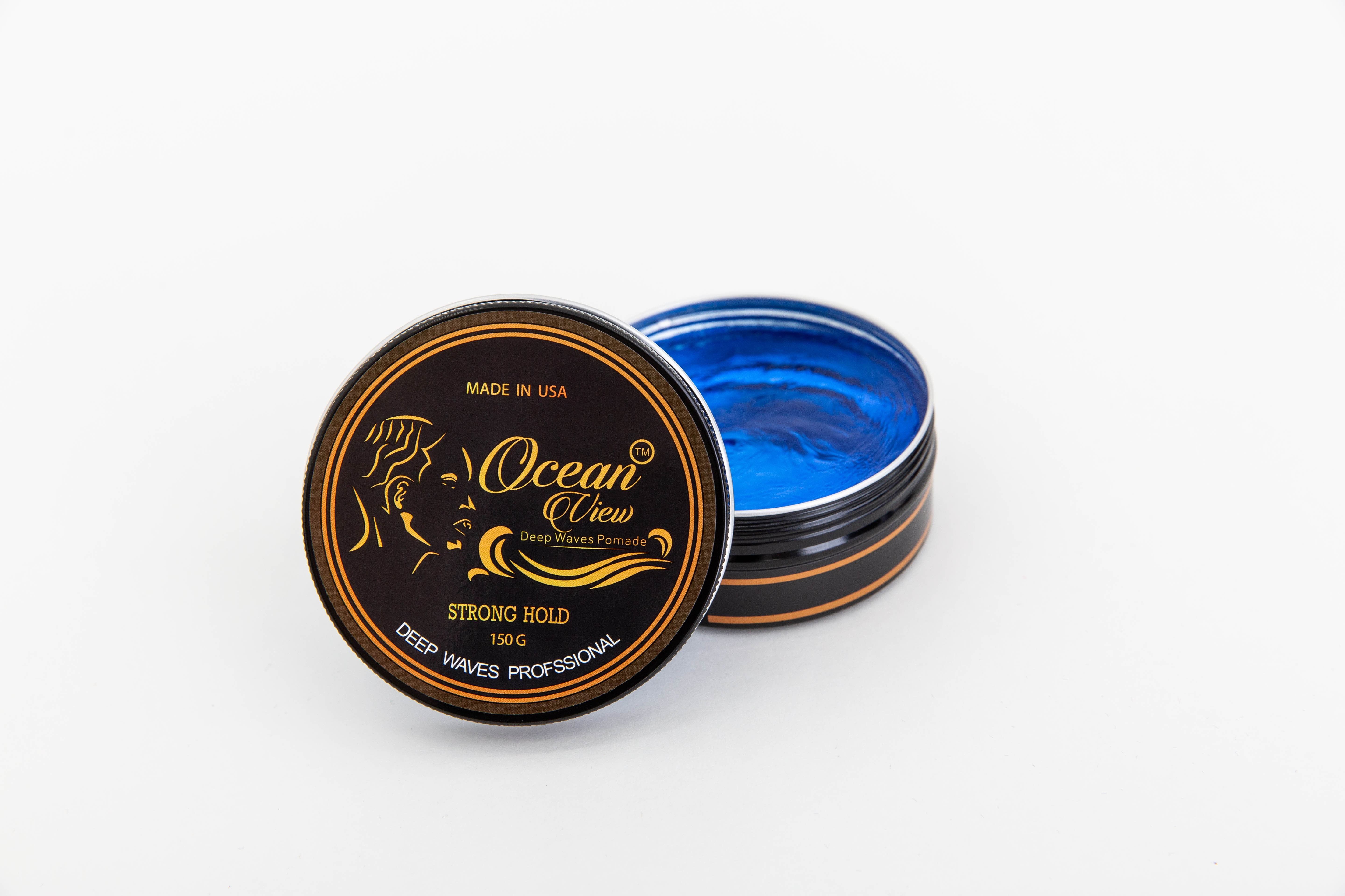 Ocean View Deep Waves Pomade WaterBased Hair Cream for 360 Wave