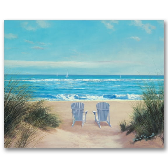 Ocean Views Gallery-Wrapped Canvas Wall Art