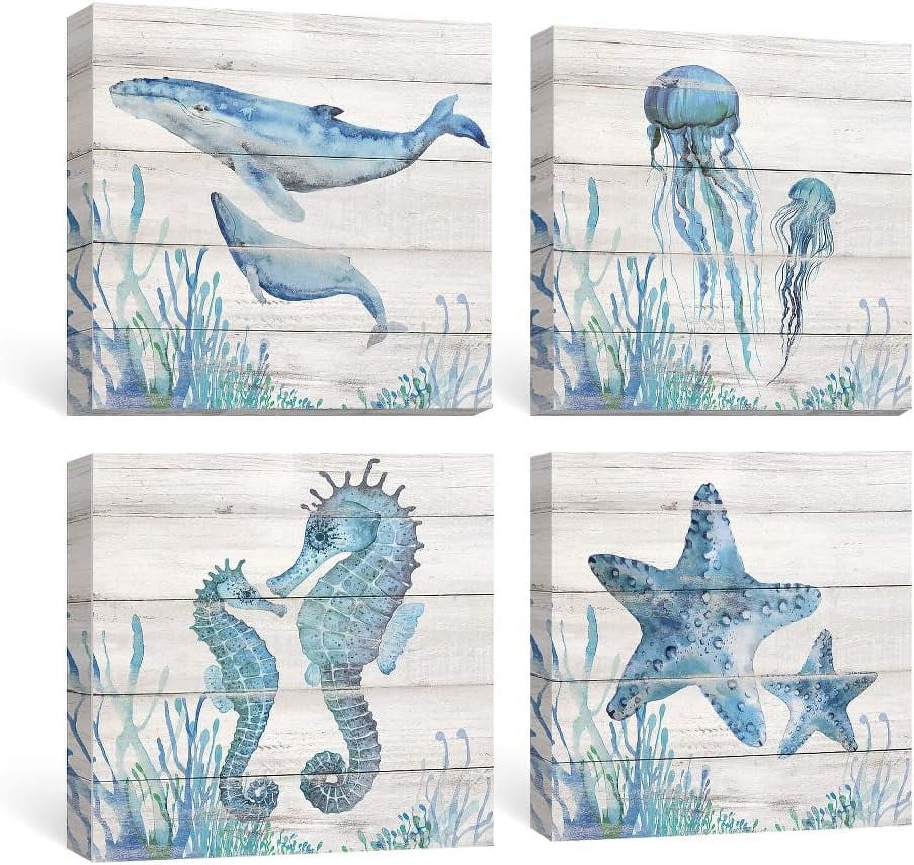 Marine Life Coastal Nautical Wall Art