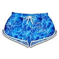 thumbnail image 1 of Ocean Water Women's Relaxed Fit Shorts, 1 of 5