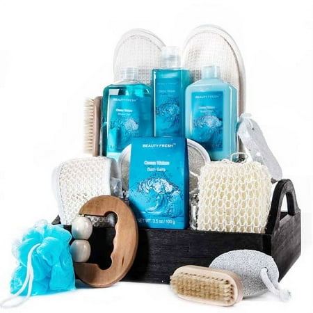 Ocean Waters Delightful Spa Basket