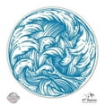 thumbnail image 1 of Ocean Wave Beautiful - 12" Vinyl Sticker Waterproof Decal, 1 of 1