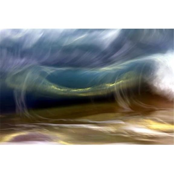 Ocean Wave Blurred by Motion - Hawaii United States of America Poster Print by Vince Cavataio - 19 x 12