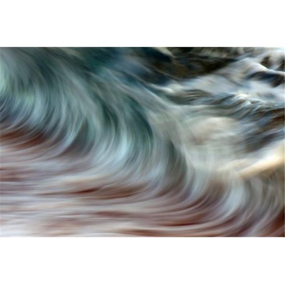 Ocean Wave Blurred by Motion - Hawaii United States of America Poster Print by Vince Cavataio, 38 x 24 - Large