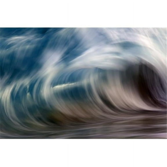 Ocean Wave Blurred by Motion - Hawaii United States of America Poster Print by Vince Cavataio, 38 x 24 - Large