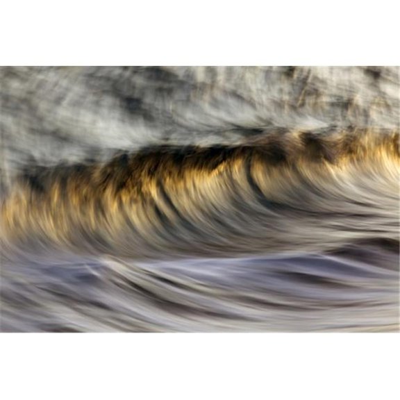 Ocean Wave Blurred by Motion - Hawaii United States of America Poster Print by Vince Cavataio, 38 x 24 - Large