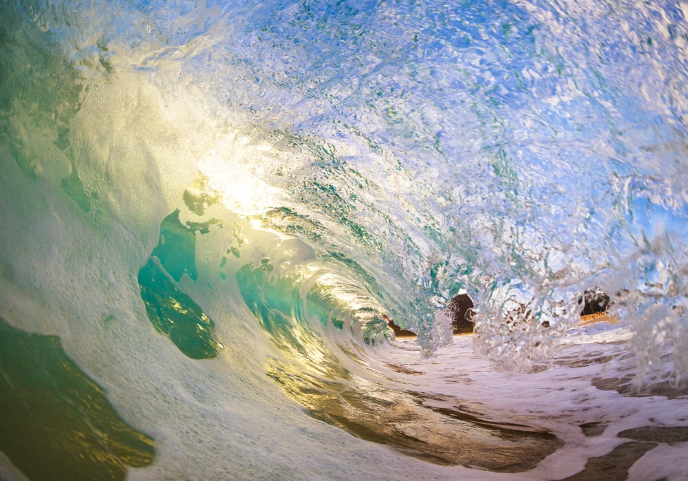 Ocean Wave Canvas Art - Design Pics Vibe Design Pics (16 x 11)