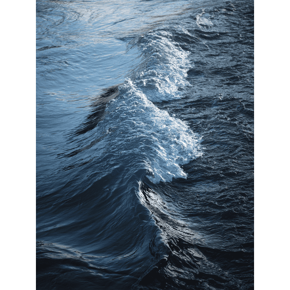 Ocean Wave Canvas Print, Wall Art for Living Room, Bedroom, Bathroom, Coastal Home, Nautical Theme, Office
