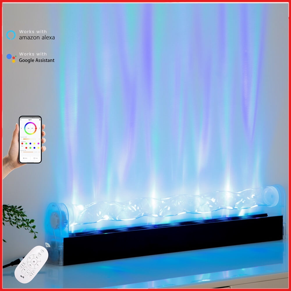 Ocean Wave Lamp RGBW Wall Washer Bar Light 16Colors LED Party Stage DJ ...
