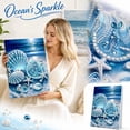 thumbnail image 1 of Ocean Wave Pearl Art DIY Kit,Beach Diamond Painting Craft for Adults,Beginner Friendly Pearl Bead Art Set,Handmade Coastal Home Wall Decor Gift for Craft Lovers, 1 of 8