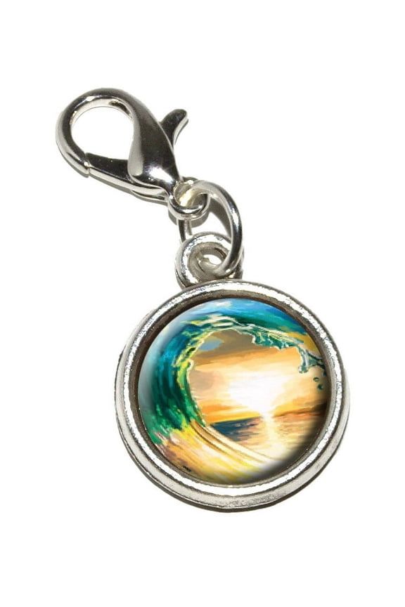 Ocean Wave - Sunset Beach Sea Bracelet Charm