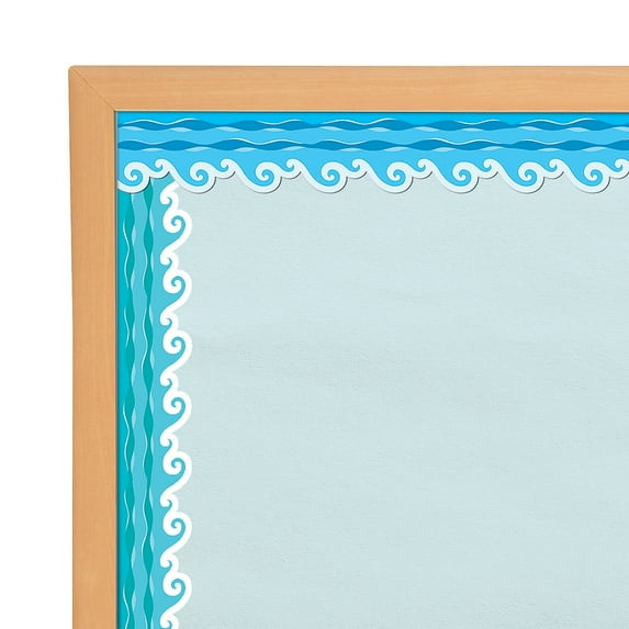 Ocean Waves Bb Border - Educational - 12 Pieces
