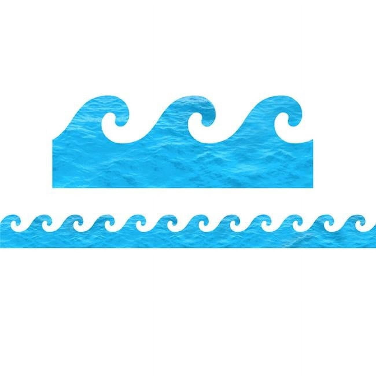 Ocean Wave Boder Ocean Waves Border - Pack of 6 - Walmart.com