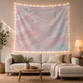 thumbnail image 1 of Ocean Waves Fluid with Evoking Marble Textures Flowing, Mystical Fantasy for Space Lovers, Galaxy Room Decor, Housewarming Gift, Tapestry Wall Hanging for Bedroom and Dorm, 1 of 7