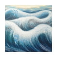thumbnail image 1 of Ocean Waves In Motion - Canvas, 1 of 25