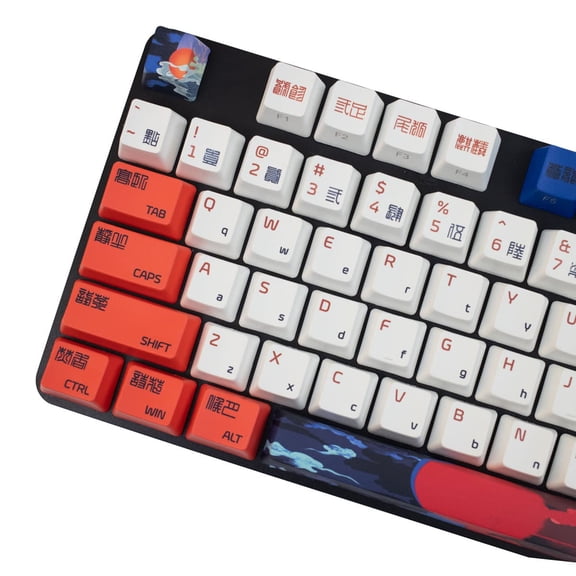 Ocean Whispers PBT Keycaps (134 key set)