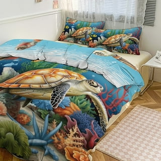 Sea turtle nursery bedding on sale