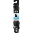 thumbnail image 1 of Ocean and Earth Moulded Comp Leash 6' Black, 1 of 1