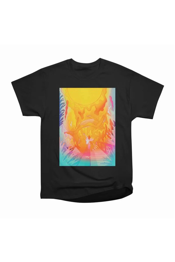 Ocean beach mermaid T-Shirt Tee Gift For Him Merch For Her Apparel For Friend