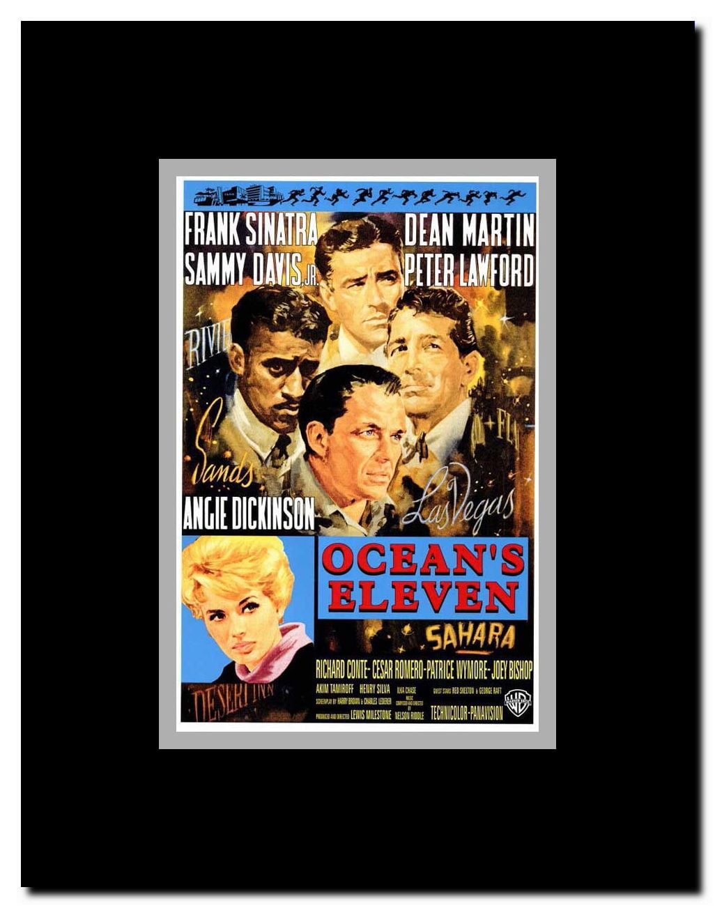 Ocean's 11 Framed Movie Poster