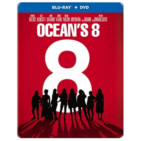Ocean's 8 (Steelbook/Blu-ray + DVD) (BD) [Blu-ray]