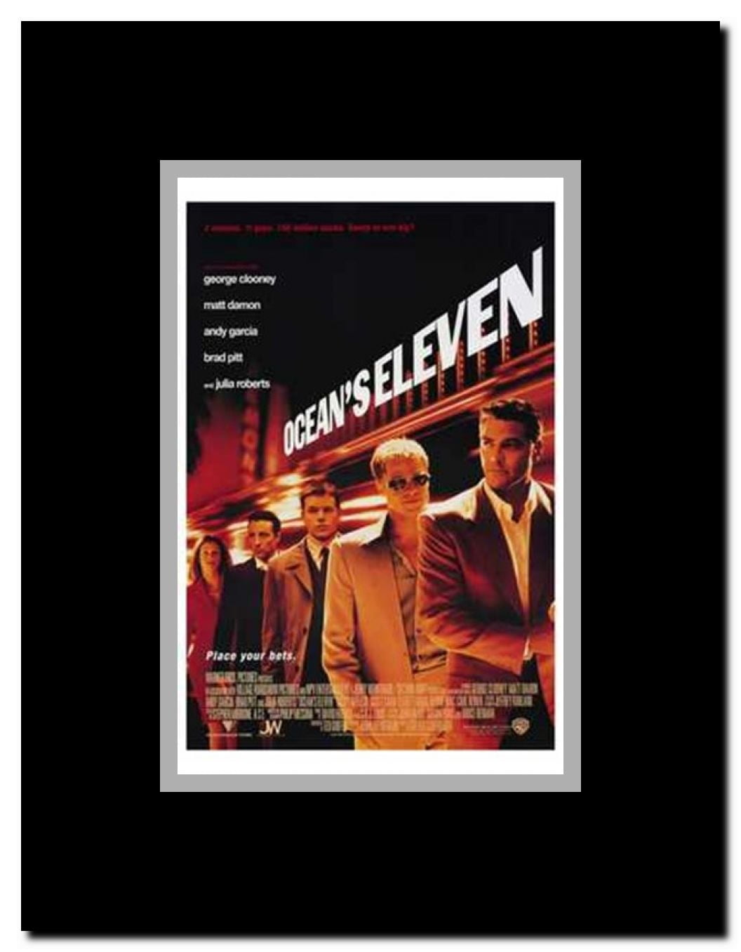 Ocean's Eleven Framed Movie Poster