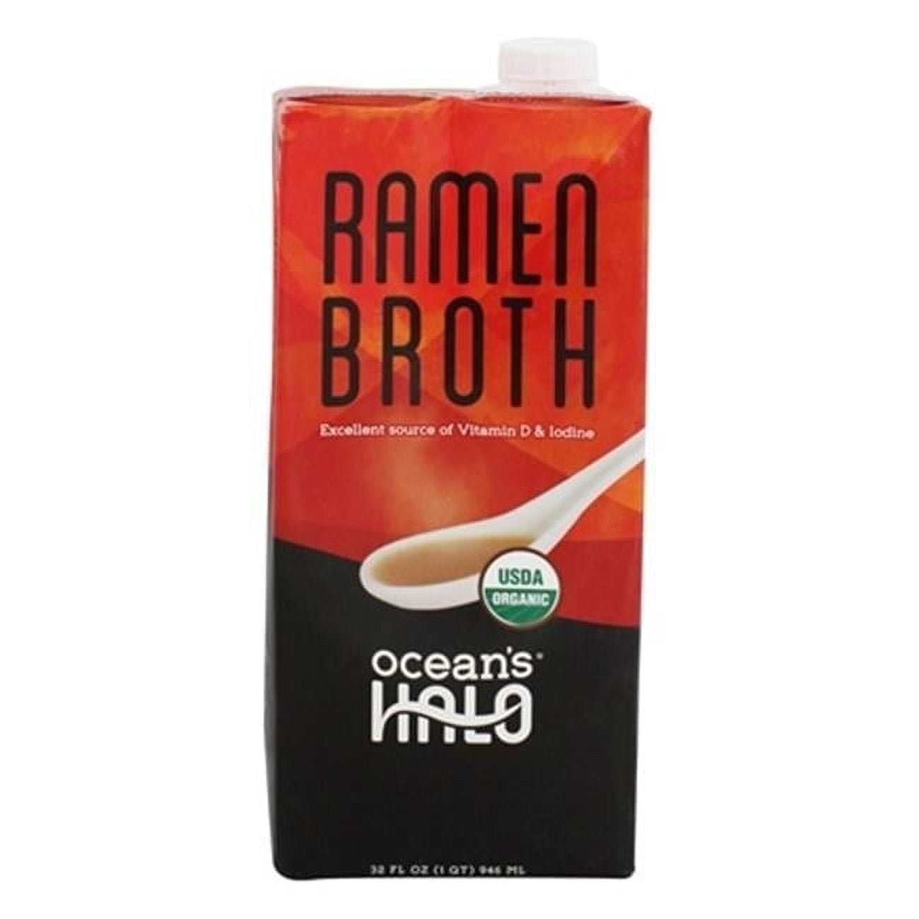 Oceans Halo Organic Ramen Broth 32 oz (Pack Of 6)